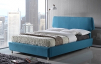 Time Living Sienna Bed in Teal Blue