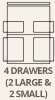 2+2 Drawer