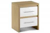 Stockholm 2 Drawer Bedside Chest