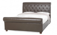 Andria Faux Leather Bed