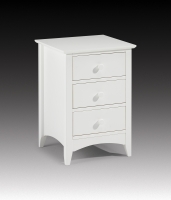 Cameo 3 Drawer Bedside