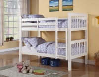 Time Living Devon Bunk Bed in White