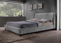 Time Living Edburgh Bed in Grey Fabric