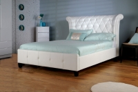 Limelight Epsilon Faux Leather Bedstead