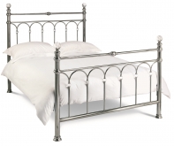 Bentley Krystal Bed in Antique Nickel