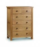 Julian Bowen Marlborough 4+2 Drawer Chest