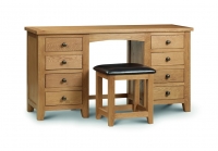 Julian Bowen Marlborough Twin Pedestal Dressing Table