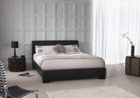 Serene Parma faux leather bedstead