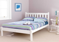 Friendship Mill Shaker Bed in White LFE