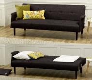 Limelight Vega Sofa Bed in Black