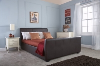 GFW Hannover Faux Leather Bed