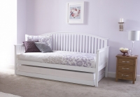 GFW Madrid Wooden Day Bed in White