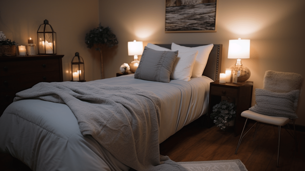 how to make a single bed look nice