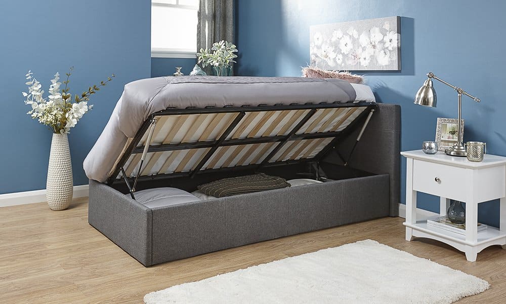 Home Source Ottoman Storage Bed