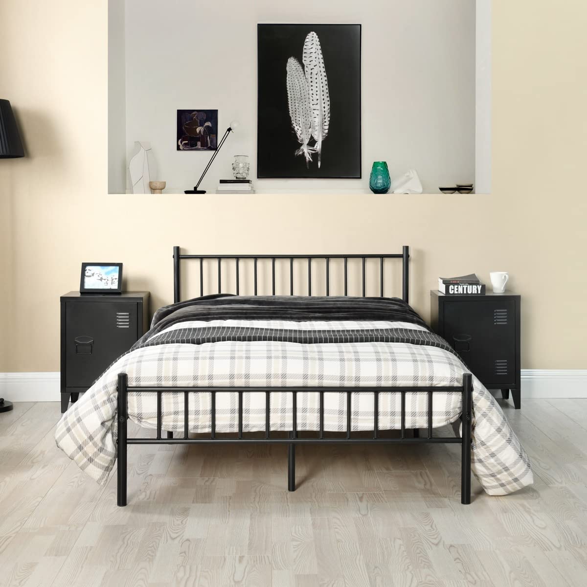 ReseeZac Small Double Bed Frame