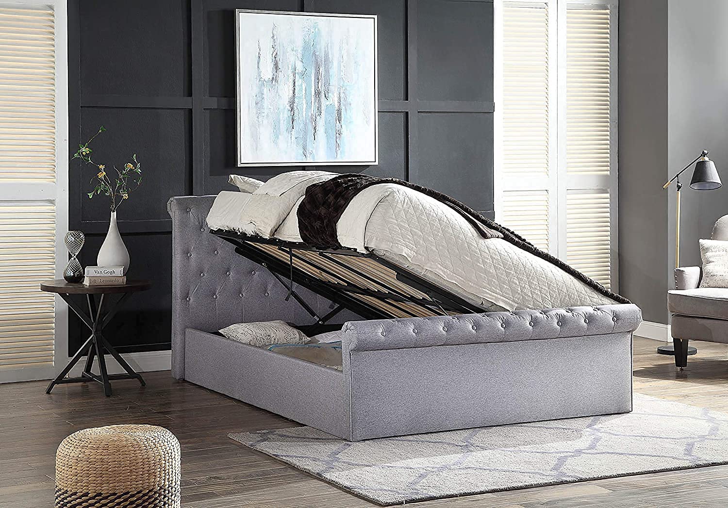 Home Treats Ottoman Bed Frame