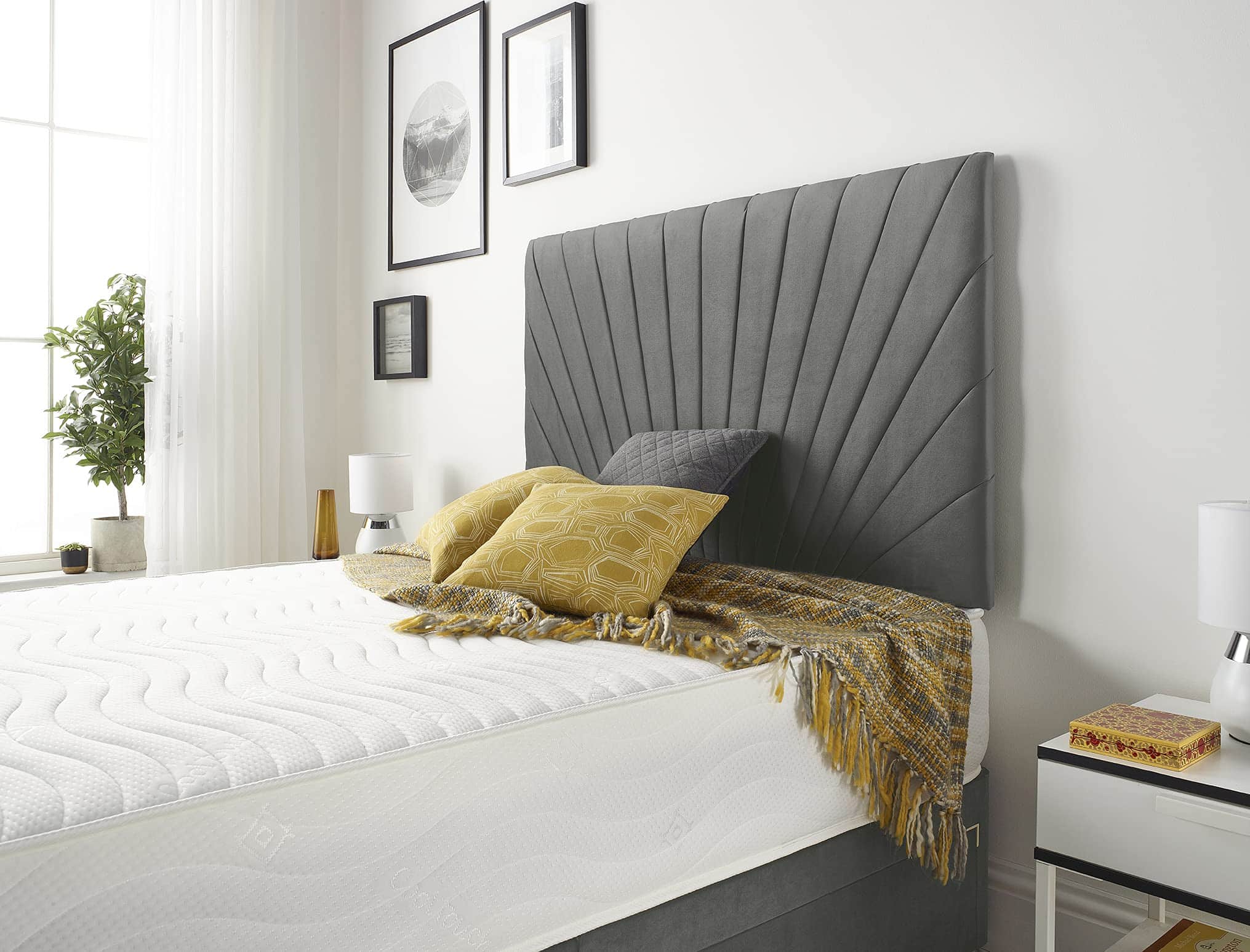 Bed Centre Platinum Headboard