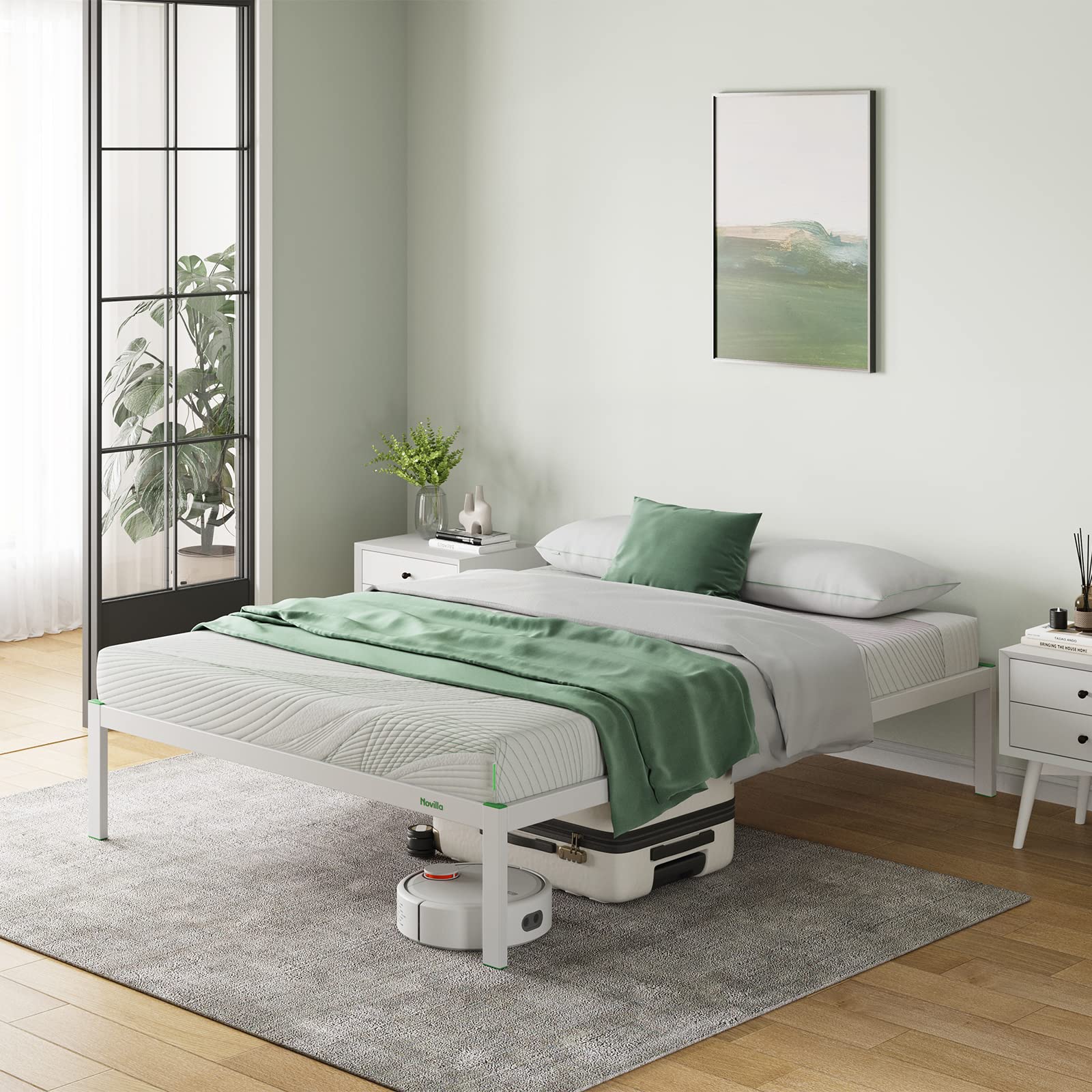 Novilla 30.5 cm Metal Super King Bed Frame