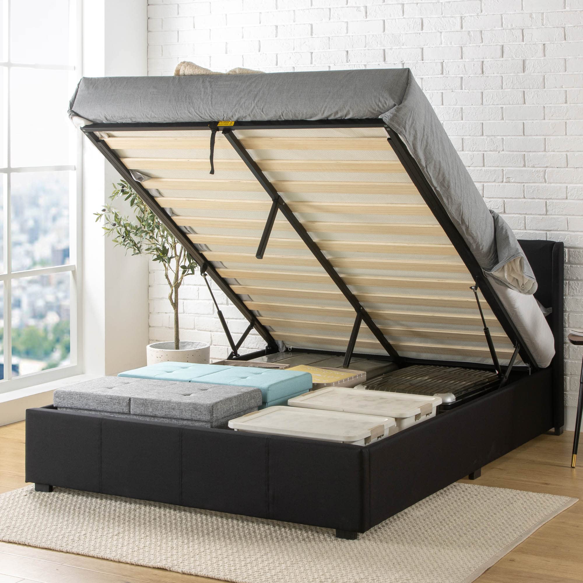 ZINUS Maddon Ottoman Bed