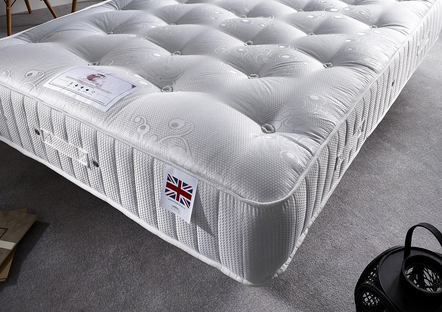 Bed Centre 3000 Diamond Pocket Spring Double Mattress